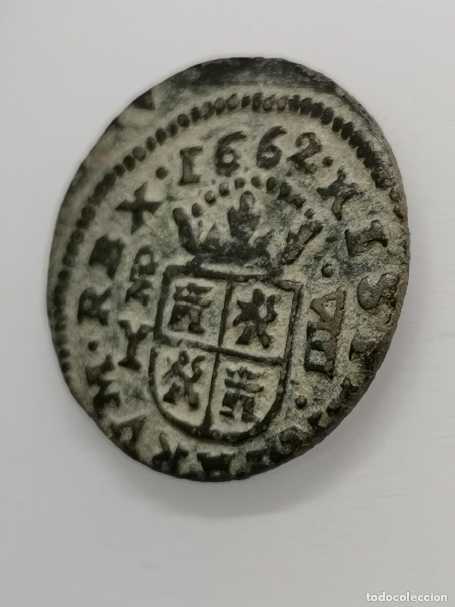 Monedas de Espa&ntilde;a: Felipe IV 8 maraved&iacute;s 1662 ceca Madrid. MD. - Foto 6