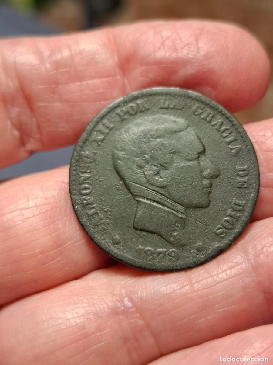 Monedas de Espa&ntilde;a: MONEDA DE 10 C&Eacute;NTIMOS DE 1879 ALFONSO XII - Foto 1