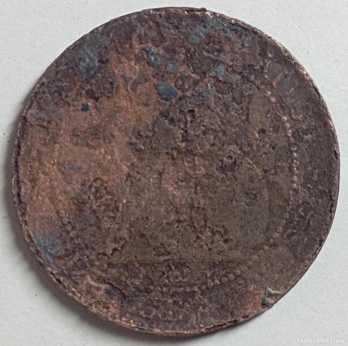Monedas de Espa&ntilde;a: Moneda de Espa&ntilde;a Gobierno Provisional 10 c&eacute;ntimos de 1870 - Foto 1