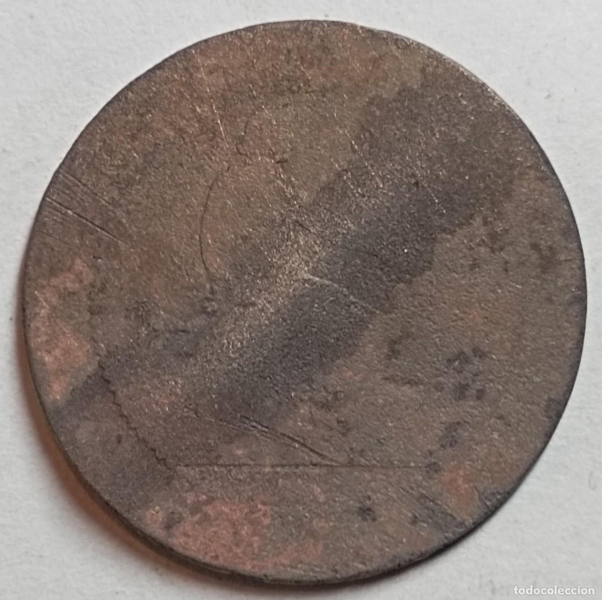Monedas de Espa&ntilde;a: Moneda de Espa&ntilde;a Gobierno Provisional 5 c&eacute;ntimos de 1870 - Foto 2