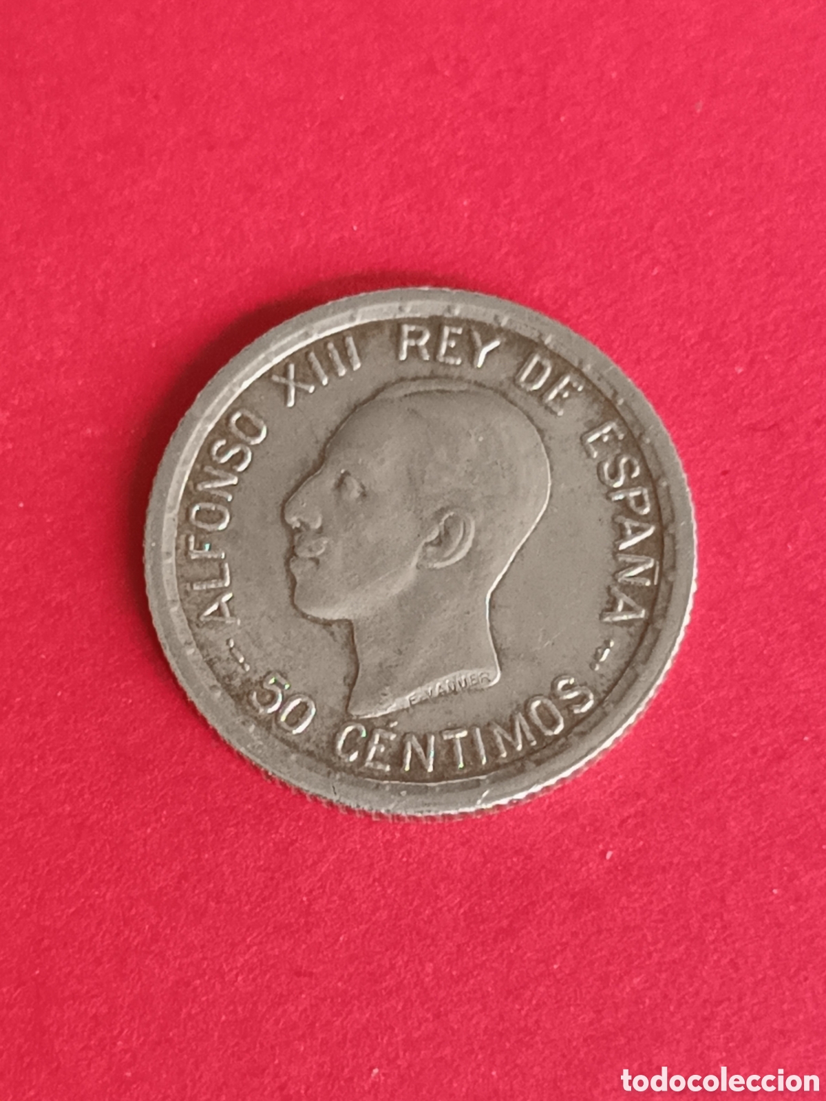 Monedas de Espa&ntilde;a: ALFONSO XIII. 50 C&Eacute;NTIMOS DE 1926. - Foto 1