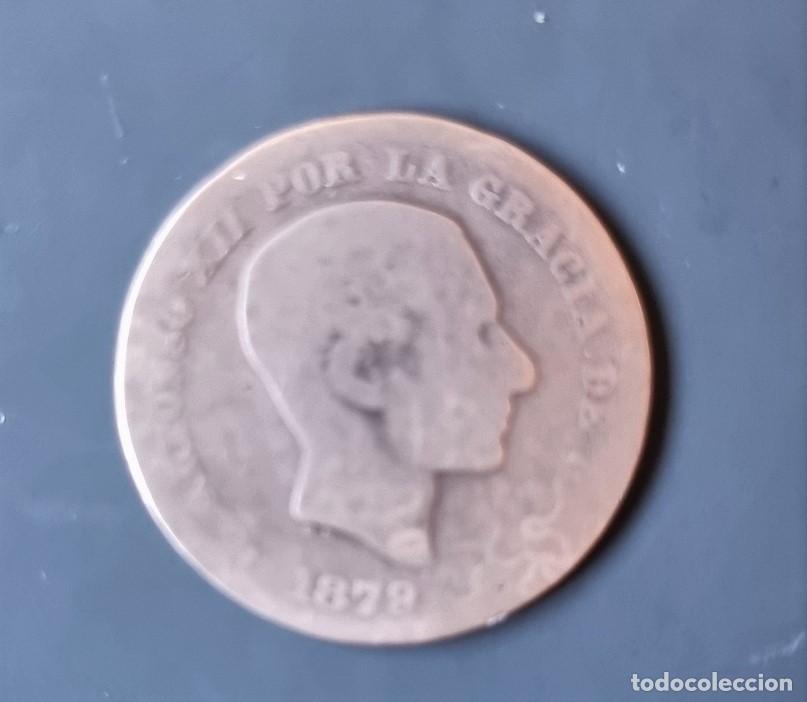 Monedas de Espa&ntilde;a: MONEDA ESPA&Ntilde;A 1879 - 5 CENTIMOS ALFONSO XII - Foto 1