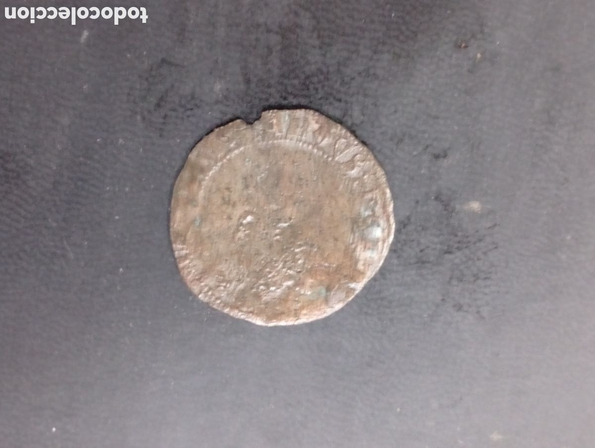 Monedas de Espa&ntilde;a: Moneda de 1 quartillo Felipe IV - Foto 2