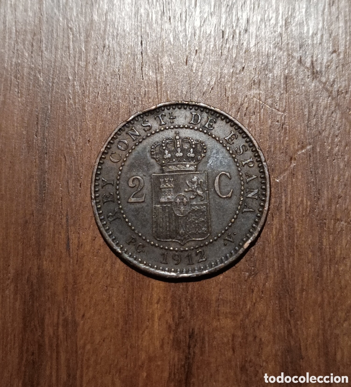 Monedas de Espa&ntilde;a: 2 CENTIMOS 1912 *12 - ALFONSO XIII - Foto 1