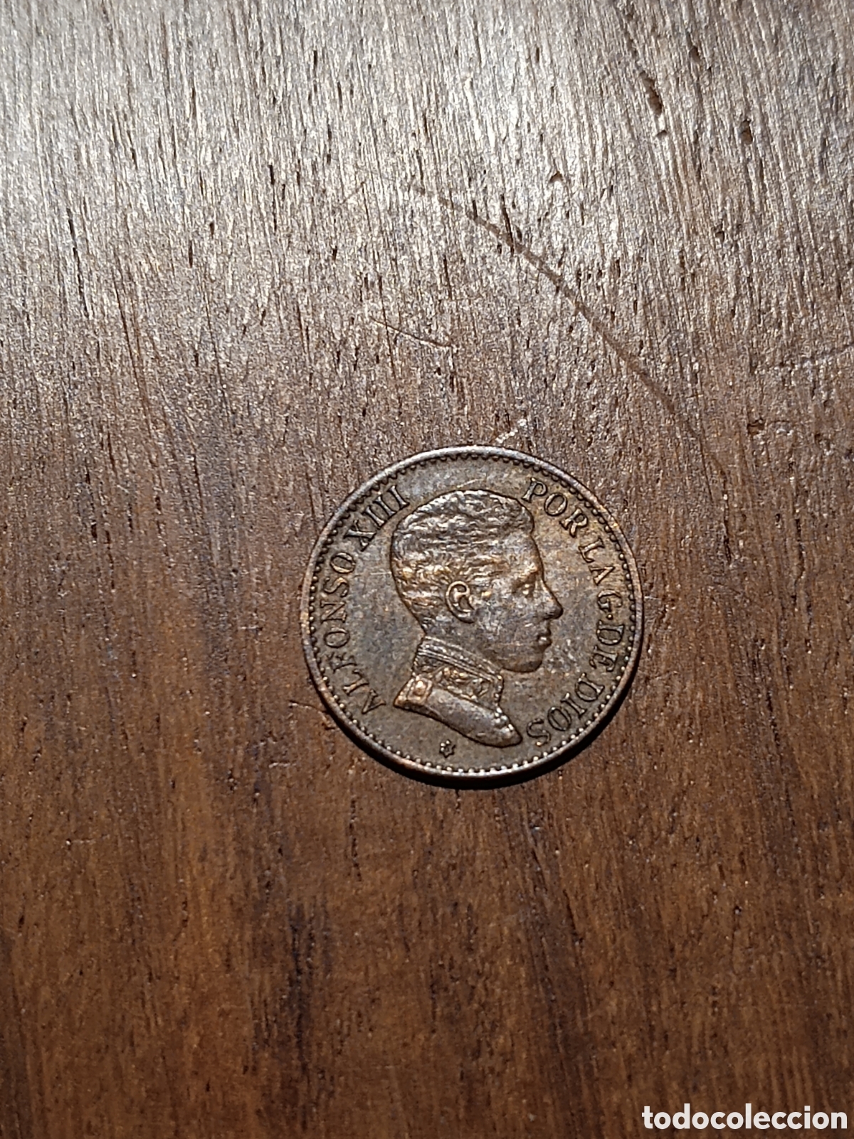 Monedas de Espa&ntilde;a: 1 C&Eacute;NTIMO DE 1906 *6 - ALFONSO XIII - Foto 2