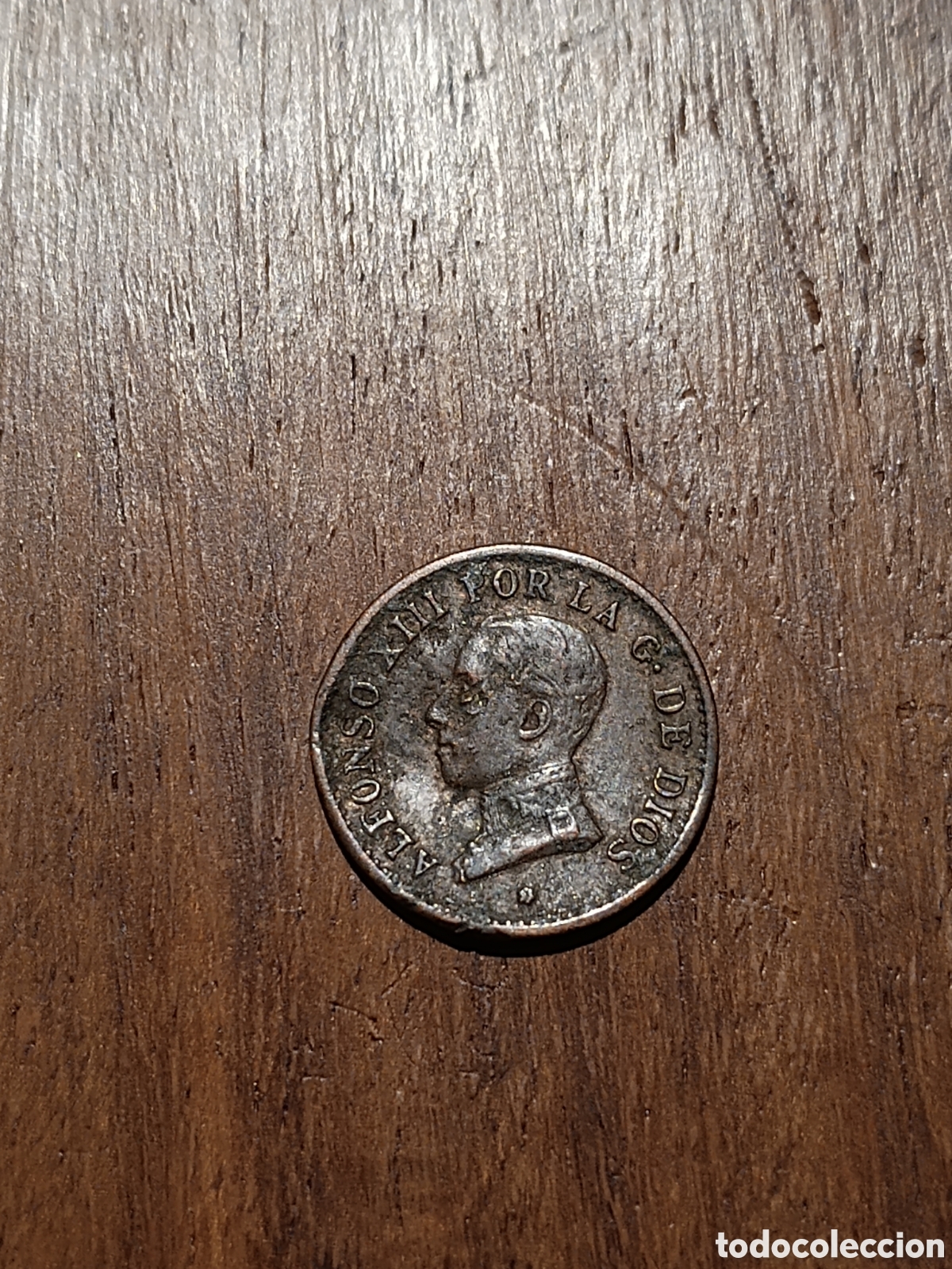 Monedas de Espa&ntilde;a: 1 CENTIMO ALFONSO XIII A&Ntilde;O 1913 *3 - Foto 2