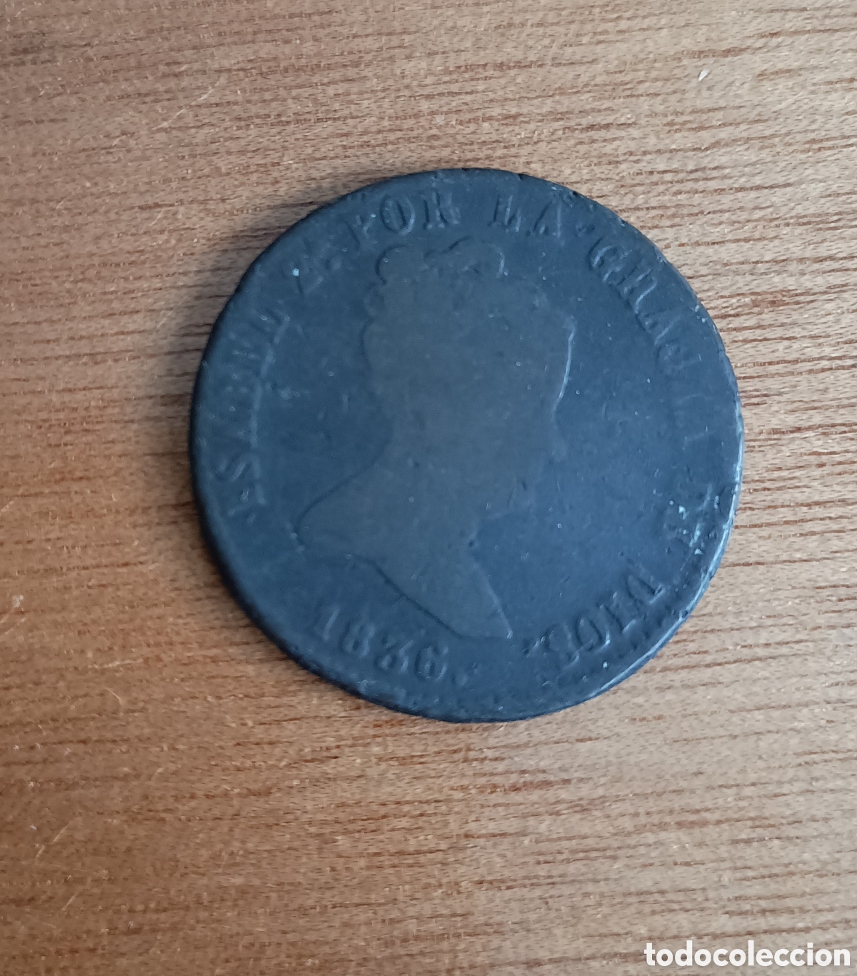 Monedas de Espa&ntilde;a: 8 MARAVEDIS 1836 SEGOVIA - ISABEL II - Foto 4