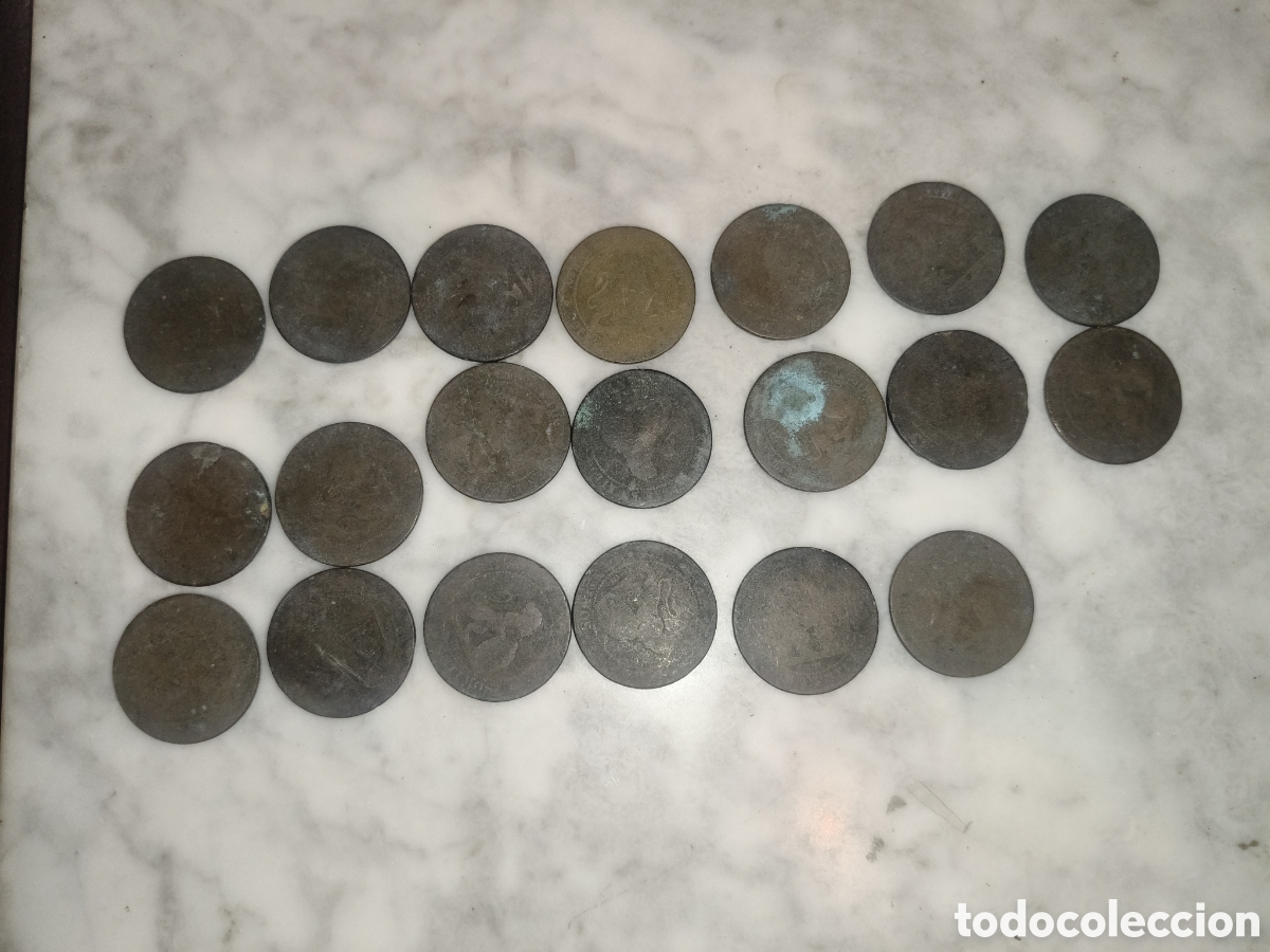 Monedas de Espa&ntilde;a: 10 c&eacute;ntimos gobierno provisional 1870 - Foto 2