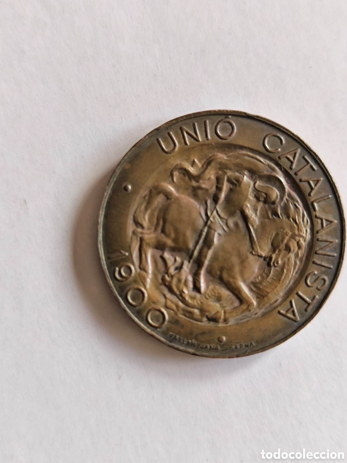 Monedas de Espa&ntilde;a: Moneda Unio Catalanista 1900 - Foto 3