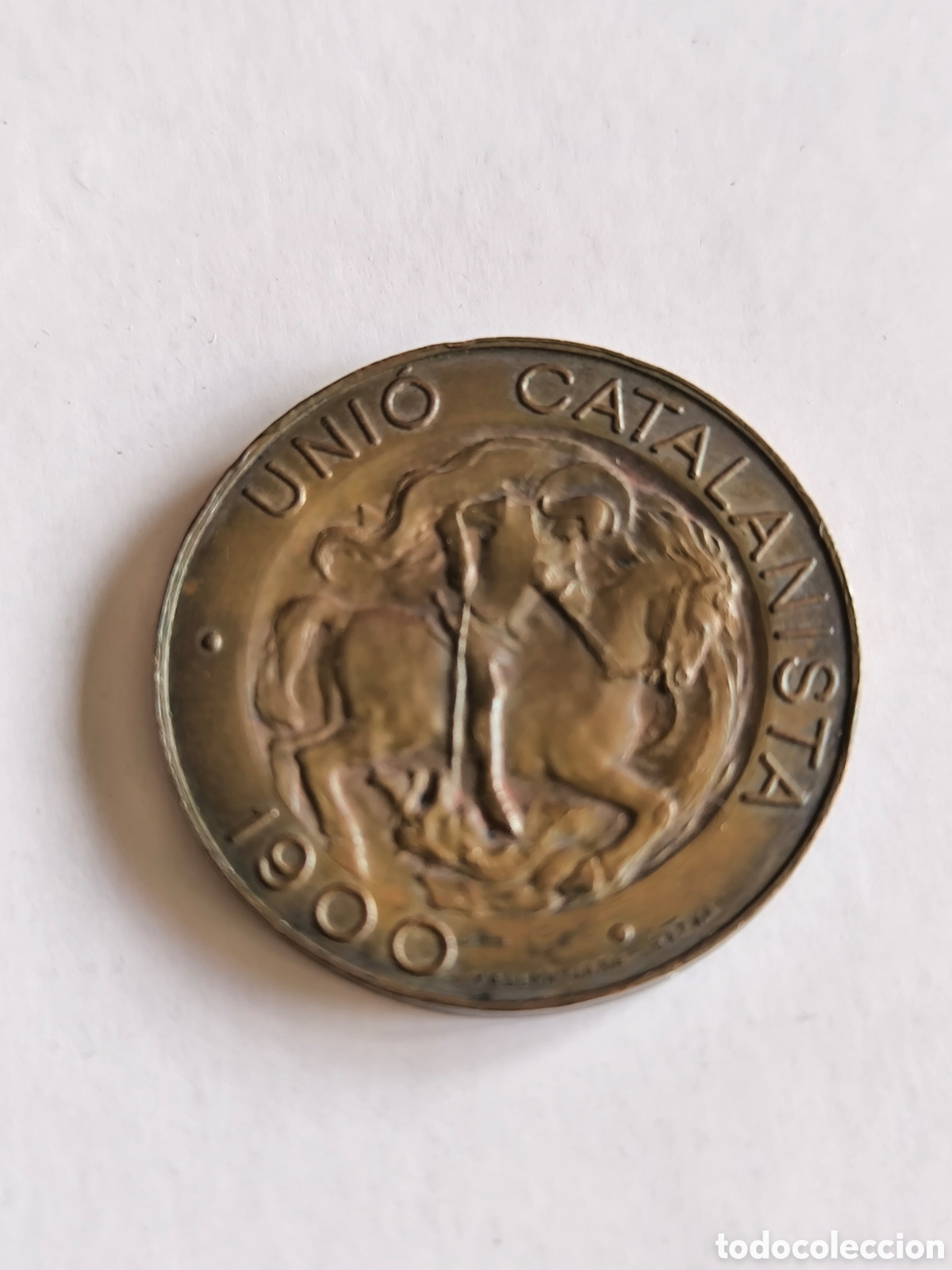 Monedas de Espa&ntilde;a: Moneda Unio Catalanista 1900 - Foto 1