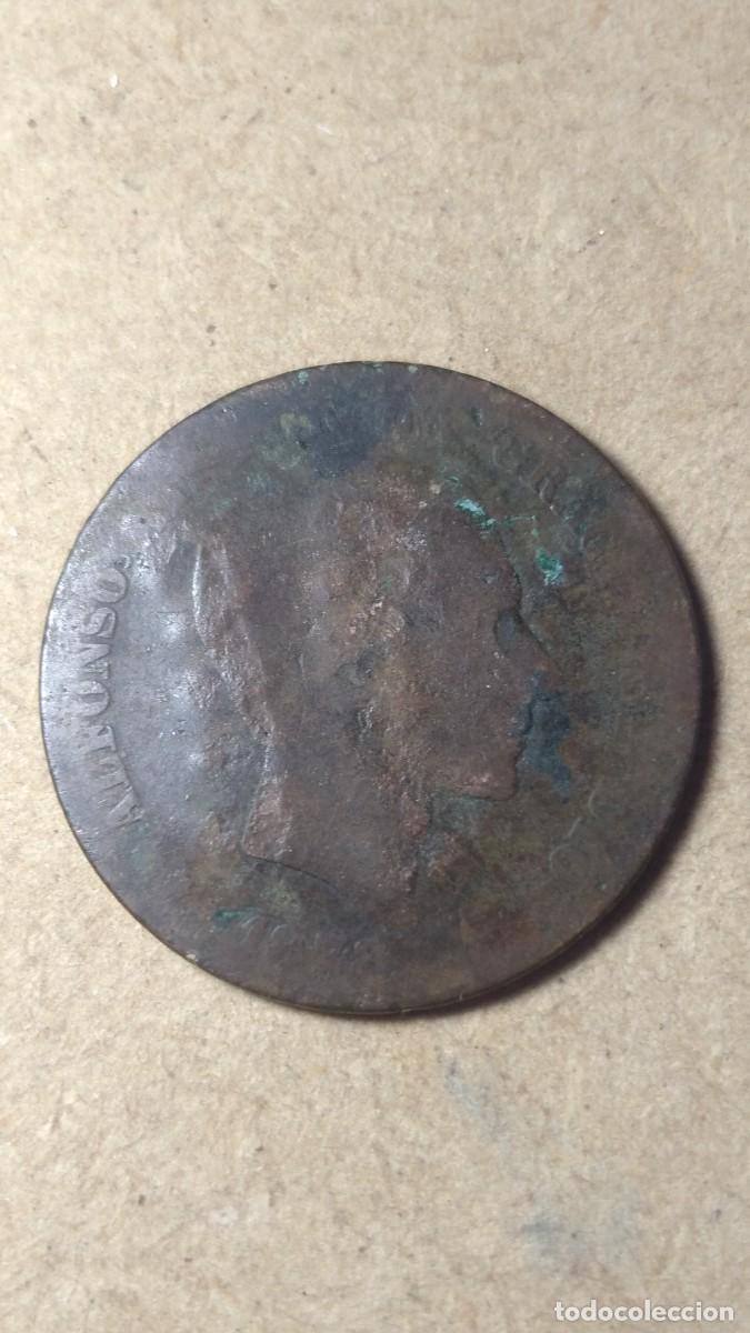 Monedas de Espa&ntilde;a: Antigua moneda resellada. - Foto 2
