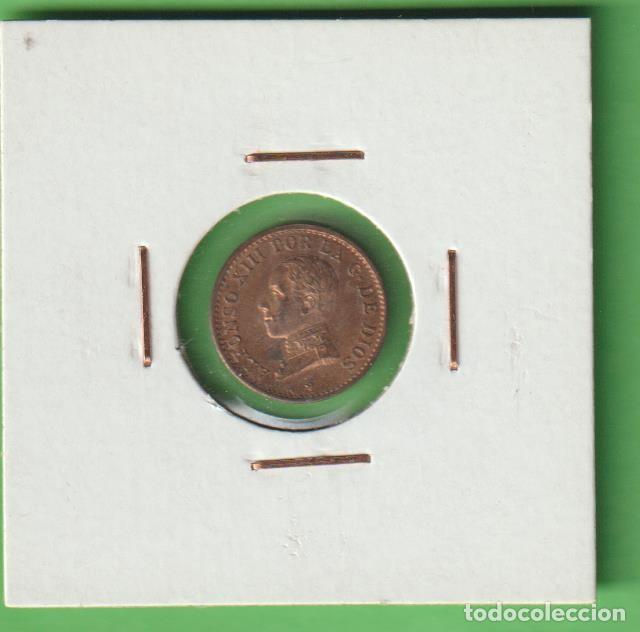 Monedas de Espa&ntilde;a: MONEDAS - ALFONSO XIII - 1 C&Eacute;NTIMO 1913 P.C.-V - (SC) - Foto 1