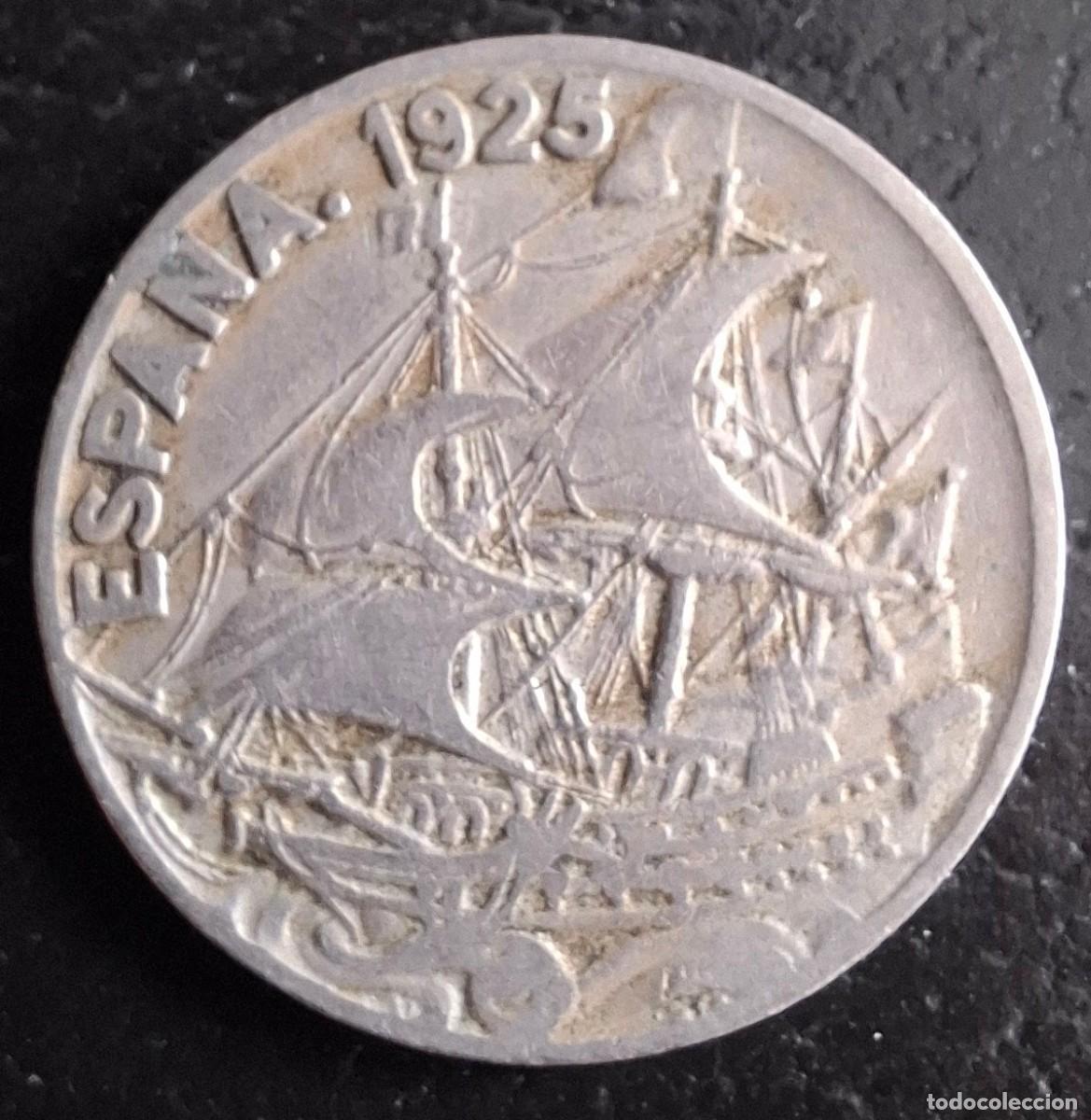 Monedas de Espa&ntilde;a: 25 C&eacute;ntimos 1925 - Alfonso XIII - Espa&ntilde;a (A) - Foto 1