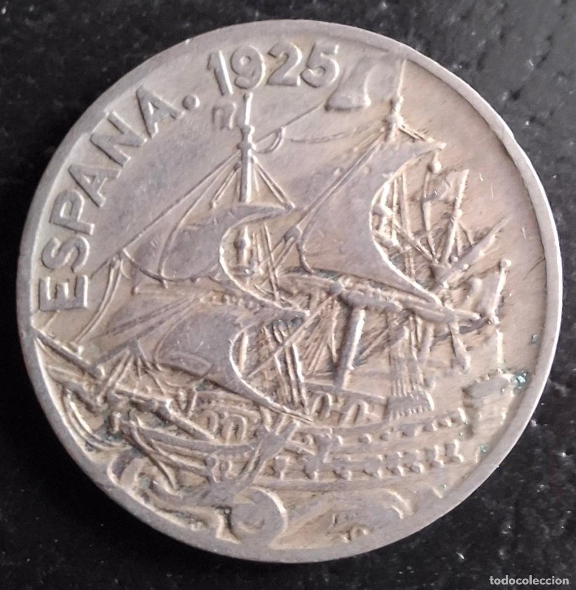 Monedas de Espa&ntilde;a: 25 C&eacute;ntimos 1925 - Alfonso XIII - Espa&ntilde;a (B) - Foto 1