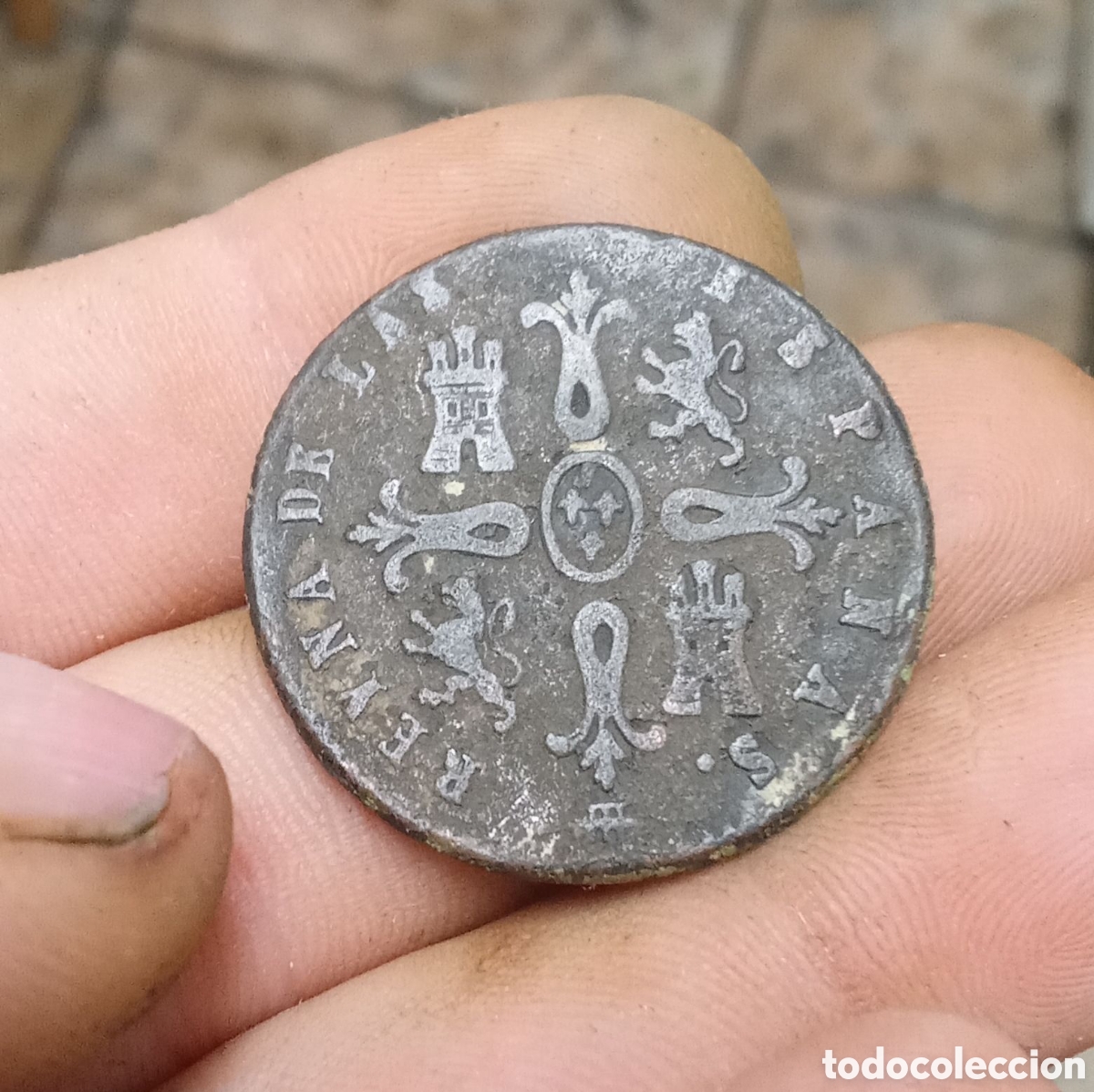 Monedas de Espa&ntilde;a: MONEDA DE ISABEL II 1843 - Foto 2