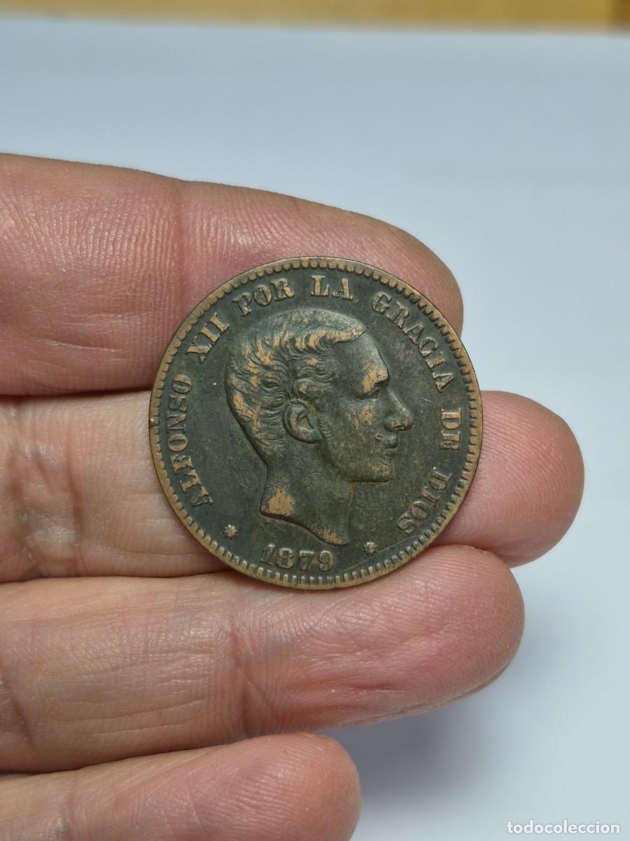 Monedas de Espa&ntilde;a: NT / ALFONSO XII 10 CENTIMOS 1877 (E992) - Foto 1