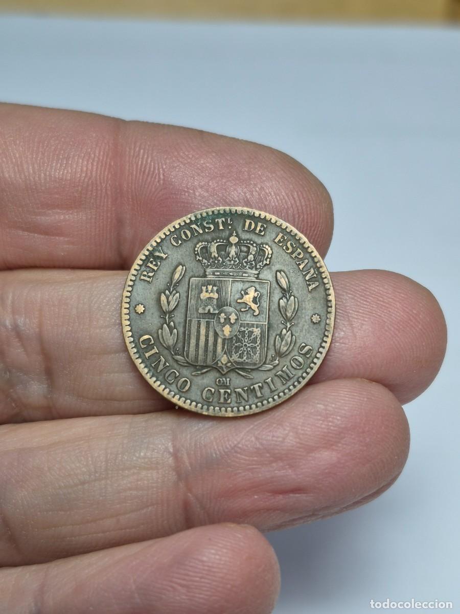 Monedas de Espa&ntilde;a: NT / ALFONSO XII 5 CENTIMOS 1879 (E994) - Foto 2