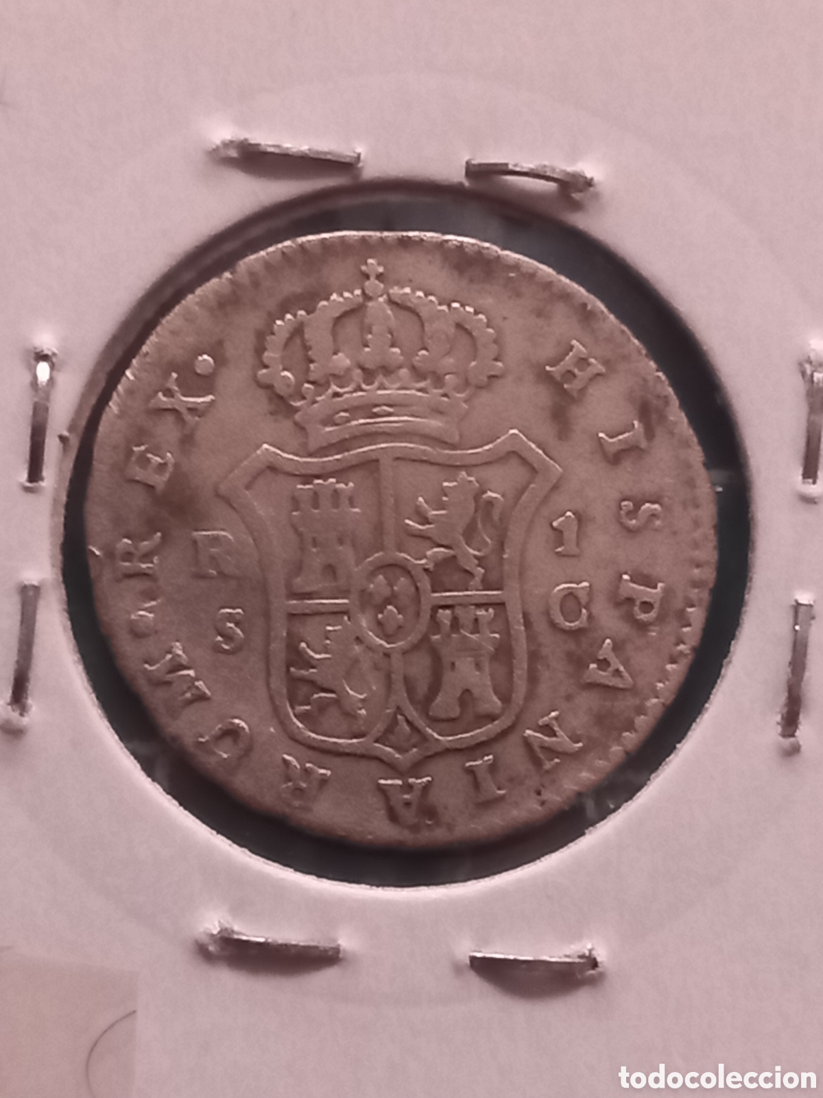 Monedas de Espa&ntilde;a: Espa&ntilde;a 1 real 1788 , Sevilla - Foto 2