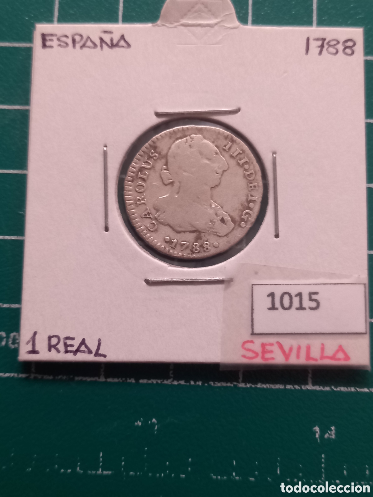 Monedas de Espa&ntilde;a: Espa&ntilde;a 1 real 1788 , Sevilla - Foto 1