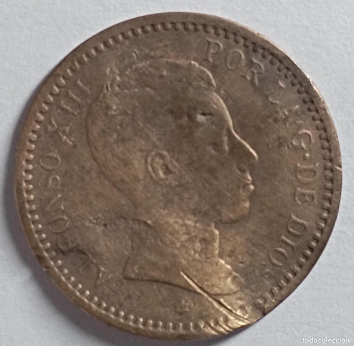 Monedas de Espa&ntilde;a: Moneda de Espa&ntilde;a 2 c&eacute;ntimos Alfonso XIII de 1904 - Foto 2