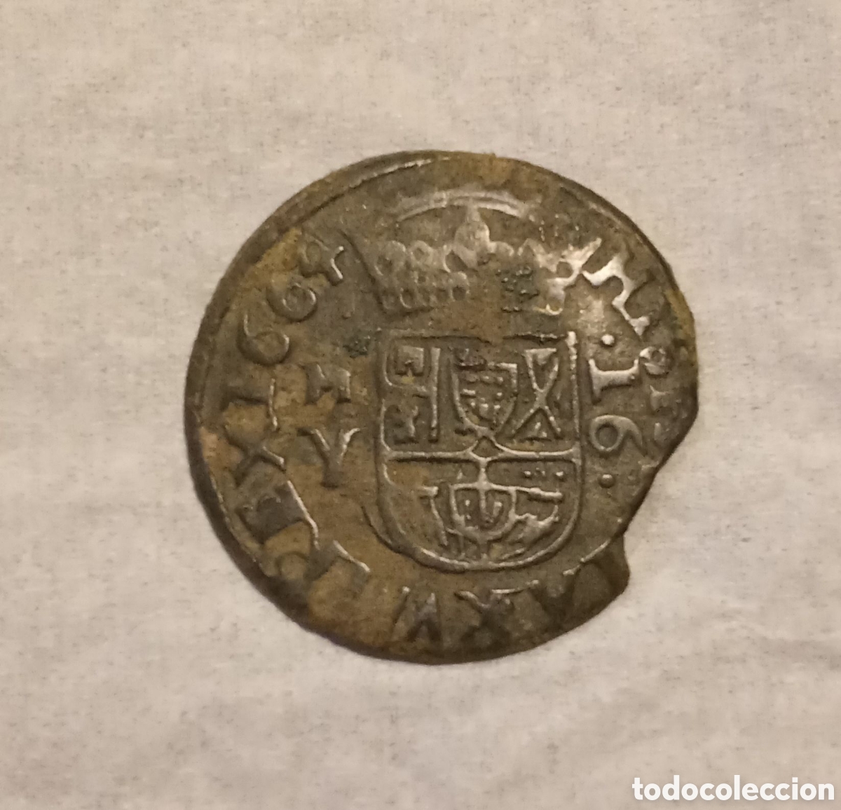 Monedas de Espa&ntilde;a: MONEDA DE FELIPE III DIECIS&Eacute;IS MARAVED&Iacute;S - Foto 2