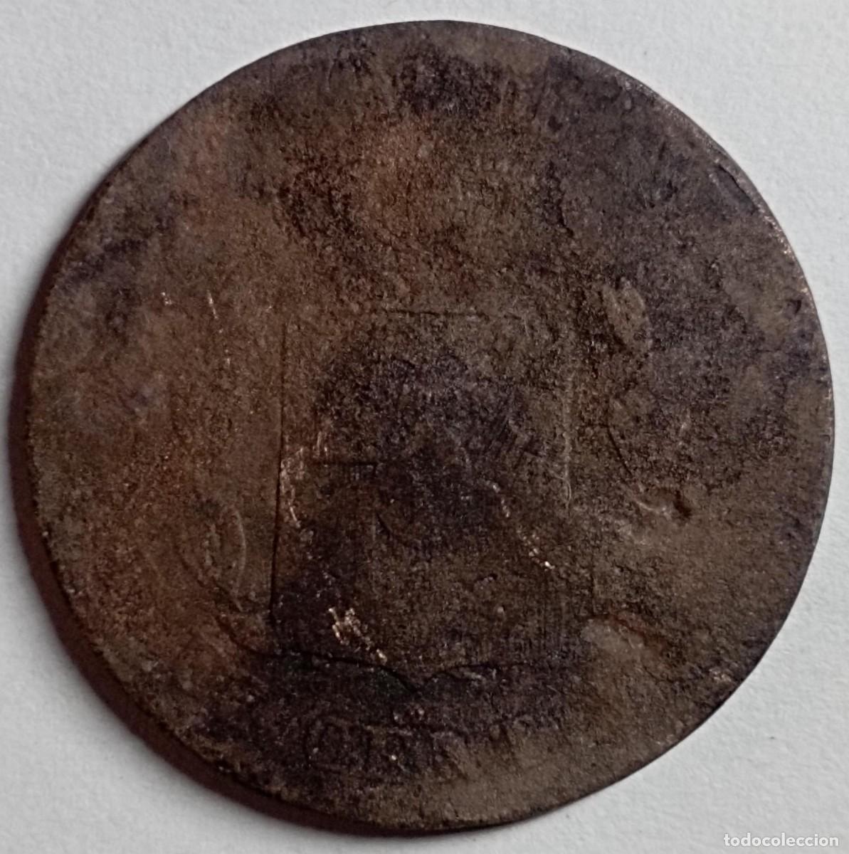 Monedas de Espa&ntilde;a: Moneda de Espa&ntilde;a 10 c&eacute;ntimos de Alfonso XII de 1879 - Foto 2