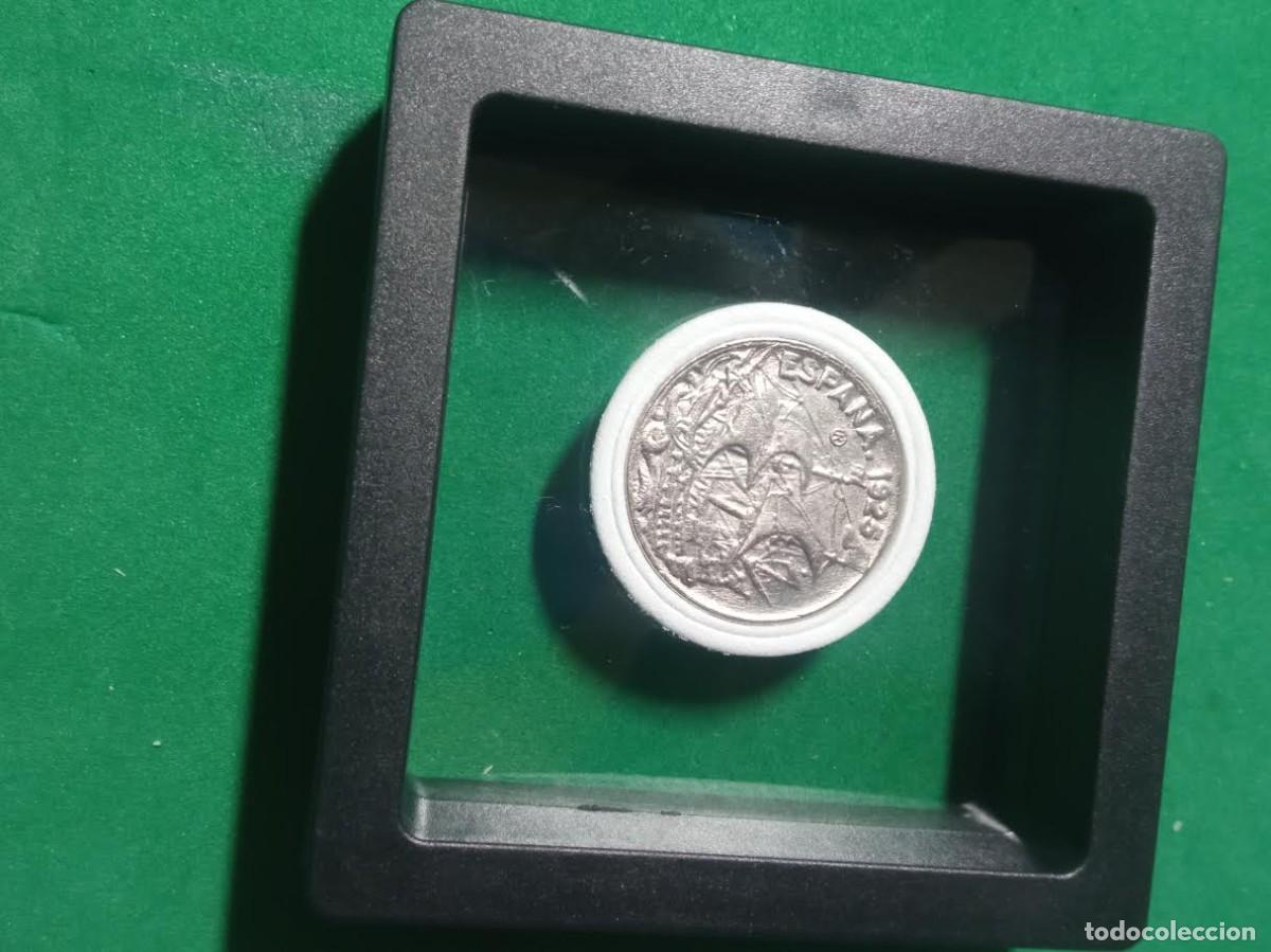 Monedas de Espa&ntilde;a: Moneda 25 c&eacute;ntimos Espa&ntilde;a 1.925 - Foto 3