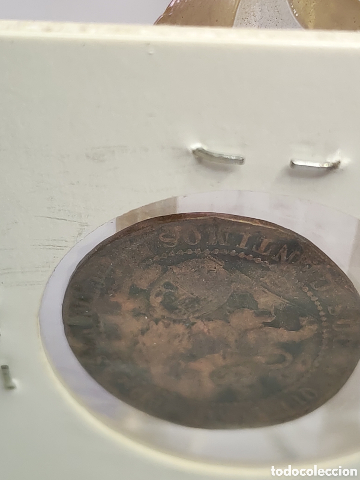 Monedas de Espa&ntilde;a: Espa&ntilde;a. 2 Dos centimos 1870.barcelona OM - Foto 3