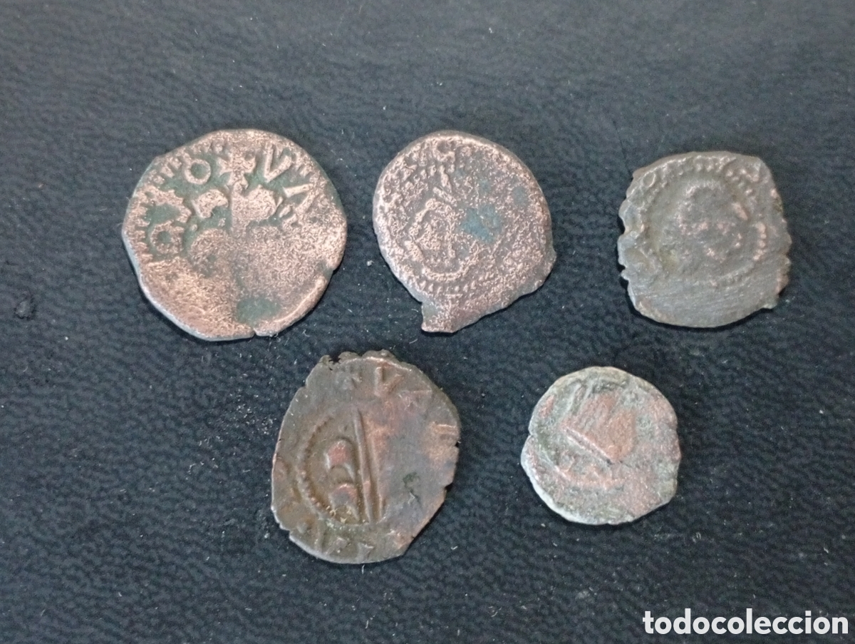 Monedas de Espa&ntilde;a: Conjunto de 5 dinerets Valencia - Foto 1