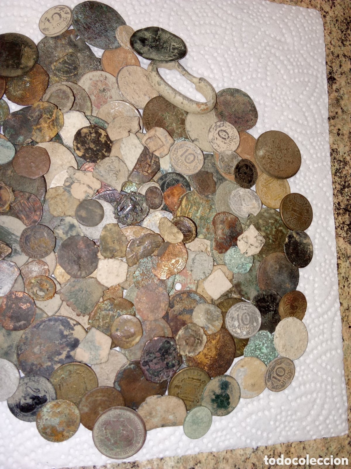 Monedas de Espa&ntilde;a: LOTE DE 152 MONEDAS ANTIGUAS - Foto 3