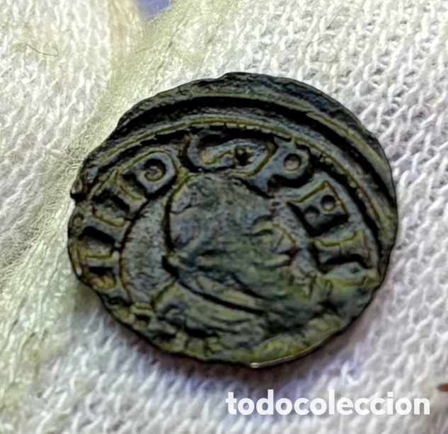 Monedas de Espa&ntilde;a: Moneda 2 Maravedis 1663 MADRID. FELIPE IV - Foto 3