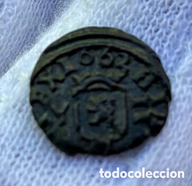 Monedas de Espa&ntilde;a: Moneda 2 Maravedis 1663 MADRID. FELIPE IV - Foto 6
