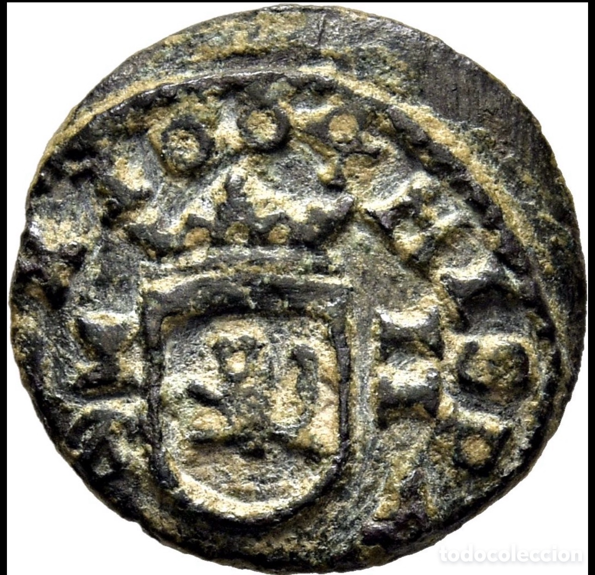 Monedas de Espa&ntilde;a: Moneda 2 Maravedis 1664 CUENCA. FELIPE IV - Foto 2