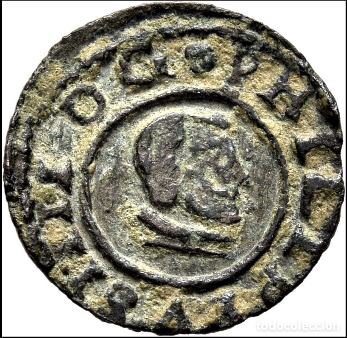 Monedas de Espa&ntilde;a: Moneda 2 Maravedis 1664 CUENCA. FELIPE IV - Foto 1