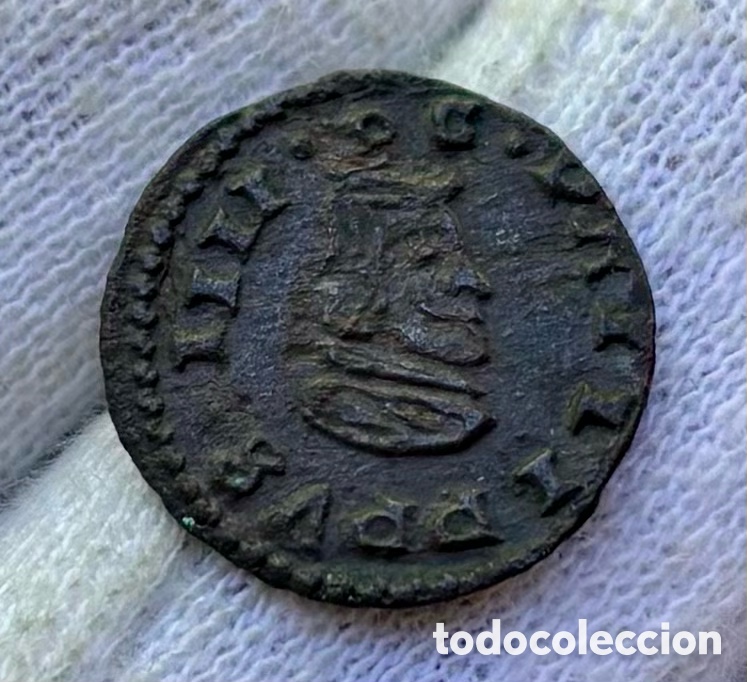 Monedas de Espa&ntilde;a: Moneda 4 Maravedis 1663 TRUJILLO. FELIPE IV - Foto 5
