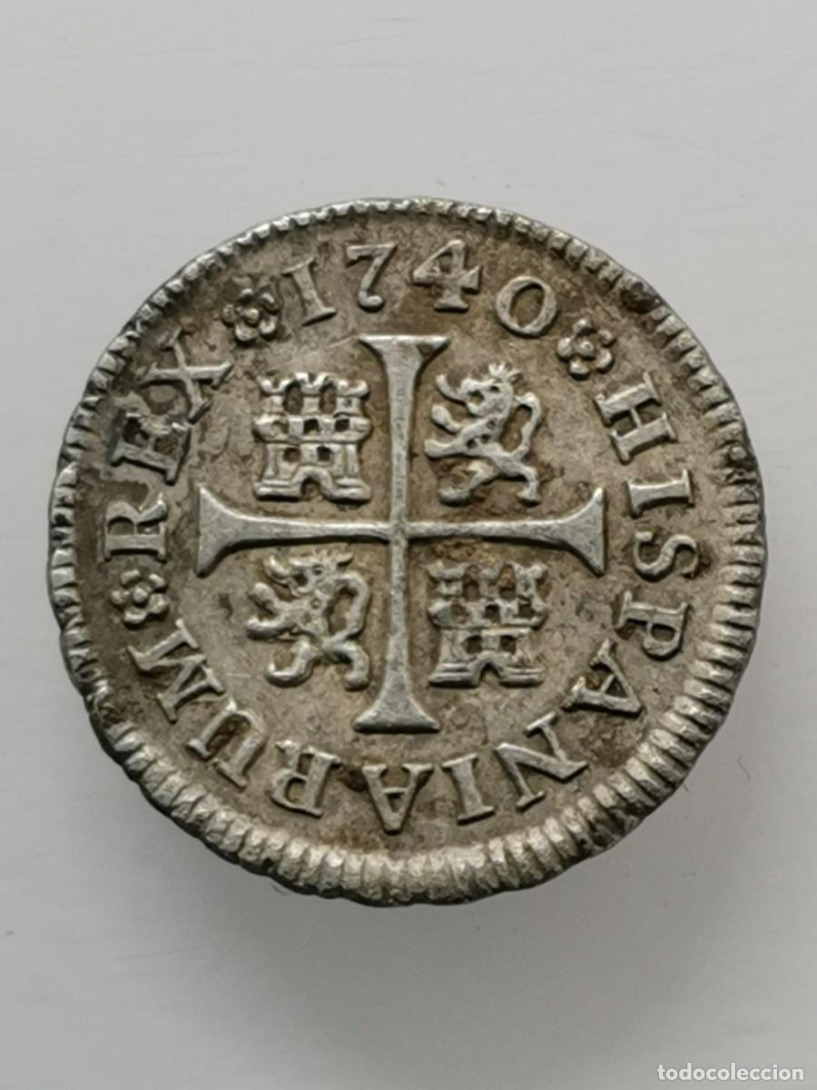 Monedas de Espa&ntilde;a: FELIPE V - 1/2 REAL - 1740 - MADRID JF. - Foto 3