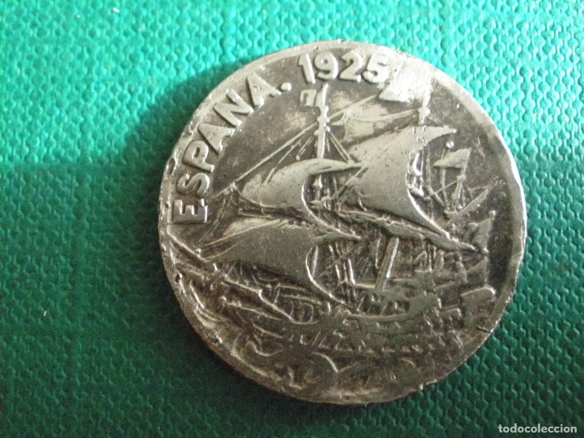 Monedas de Espa&ntilde;a: Moneda de 25 C&eacute;ntimos de 1925 - Espa&ntilde;a, Alfonso XIII - Foto 1