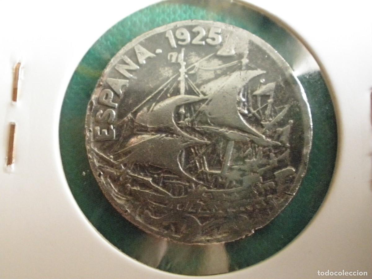 Monedas de Espa&ntilde;a: Moneda de 25 C&eacute;ntimos de 1925 - Espa&ntilde;a, Alfonso XIII - Foto 3