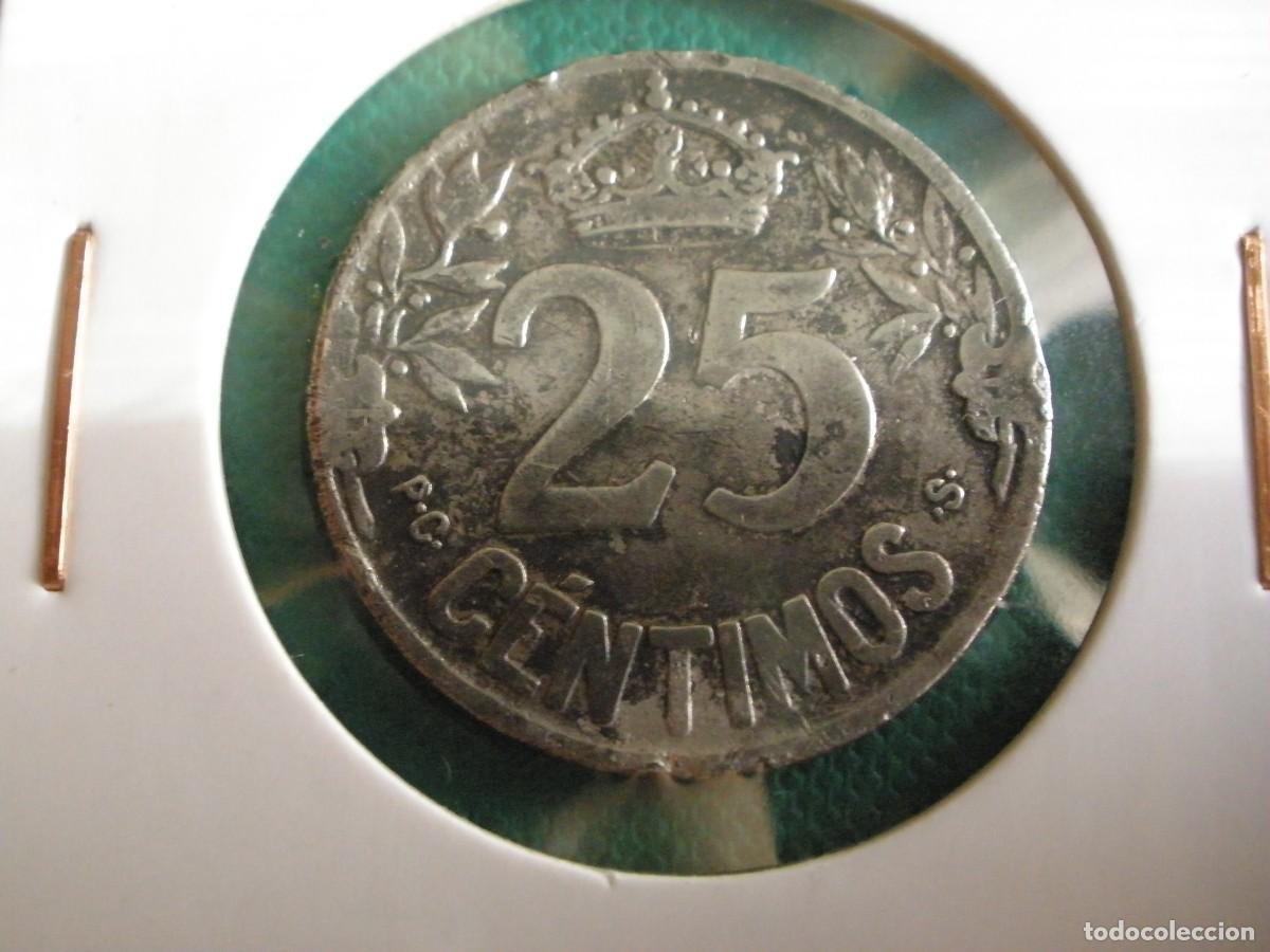 Monedas de Espa&ntilde;a: Moneda de 25 C&eacute;ntimos de 1925 - Espa&ntilde;a, Alfonso XIII - Foto 4