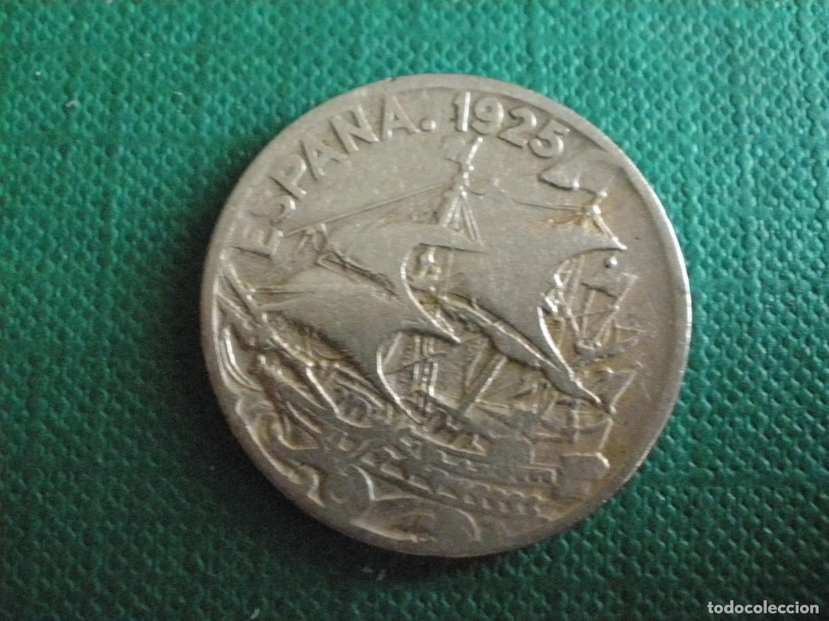 Monedas de Espa&ntilde;a: Moneda de 25 C&eacute;ntimos de 1925 - Espa&ntilde;a, Alfonso XIII - Foto 1