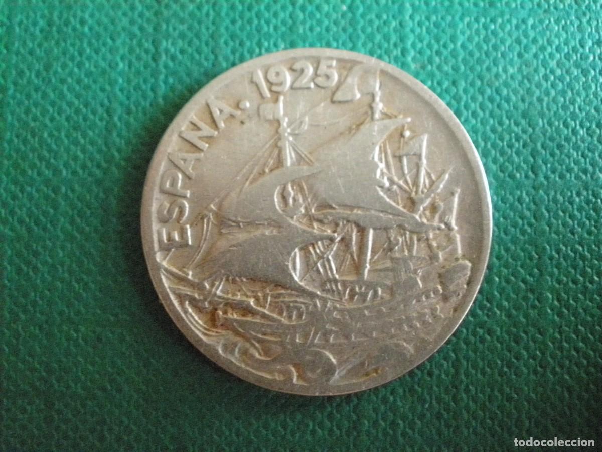 Monedas de Espa&ntilde;a: Moneda de 25 C&eacute;ntimos de 1925 - Espa&ntilde;a, Alfonso XIII - Foto 1