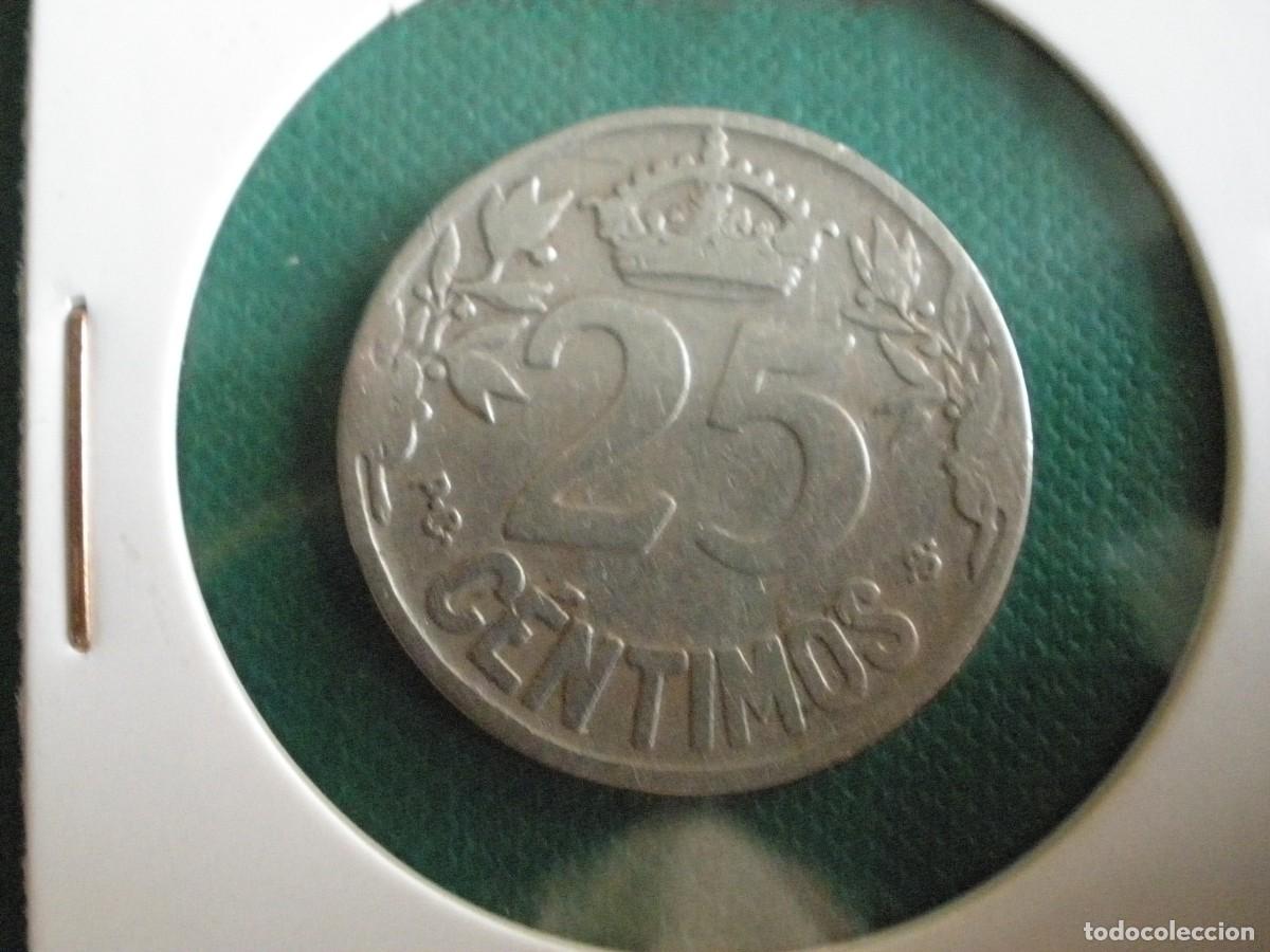 Monedas de Espa&ntilde;a: Moneda de 25 C&eacute;ntimos de 1925 - Espa&ntilde;a, Alfonso XIII - Foto 3