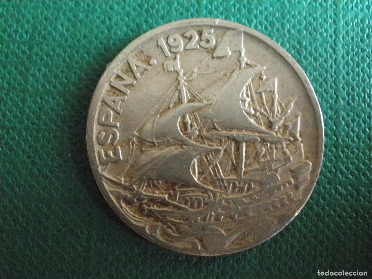 Monedas de Espa&ntilde;a: Moneda de 25 C&eacute;ntimos de 1925 - Espa&ntilde;a, Alfonso XIII - Foto 1