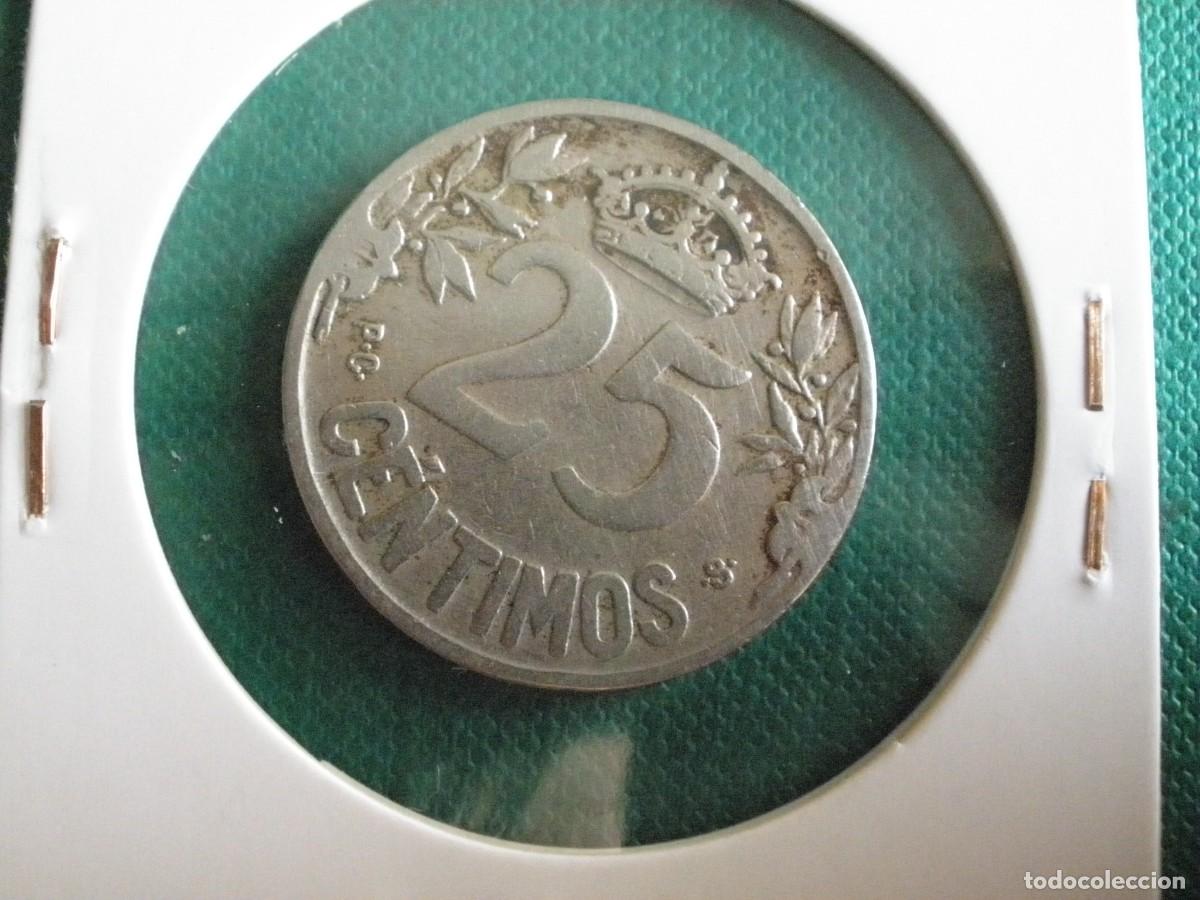 Monedas de Espa&ntilde;a: Moneda de 25 C&eacute;ntimos de 1925 - Espa&ntilde;a, Alfonso XIII - Foto 4