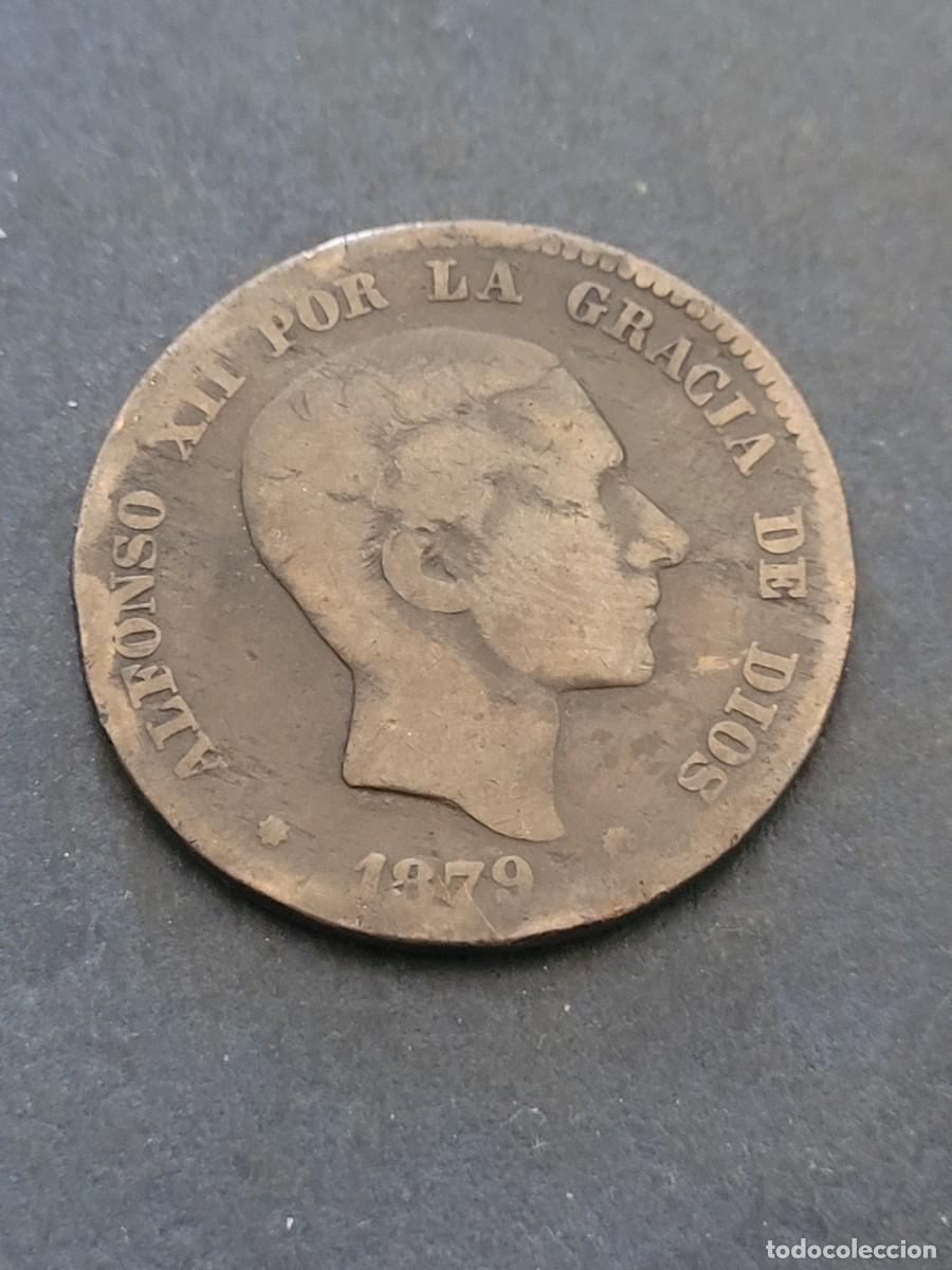 Monedas de Espa&ntilde;a: Moneda 10 c&eacute;ntimos 1879 Alfonso XII Espa&ntilde;a - Foto 1