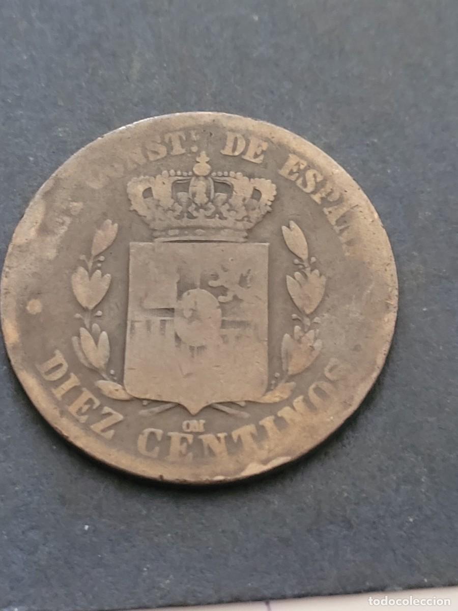 Monedas de Espa&ntilde;a: Moneda 10 c&eacute;ntimos 1879 Alfonso XII Espa&ntilde;a - Foto 2