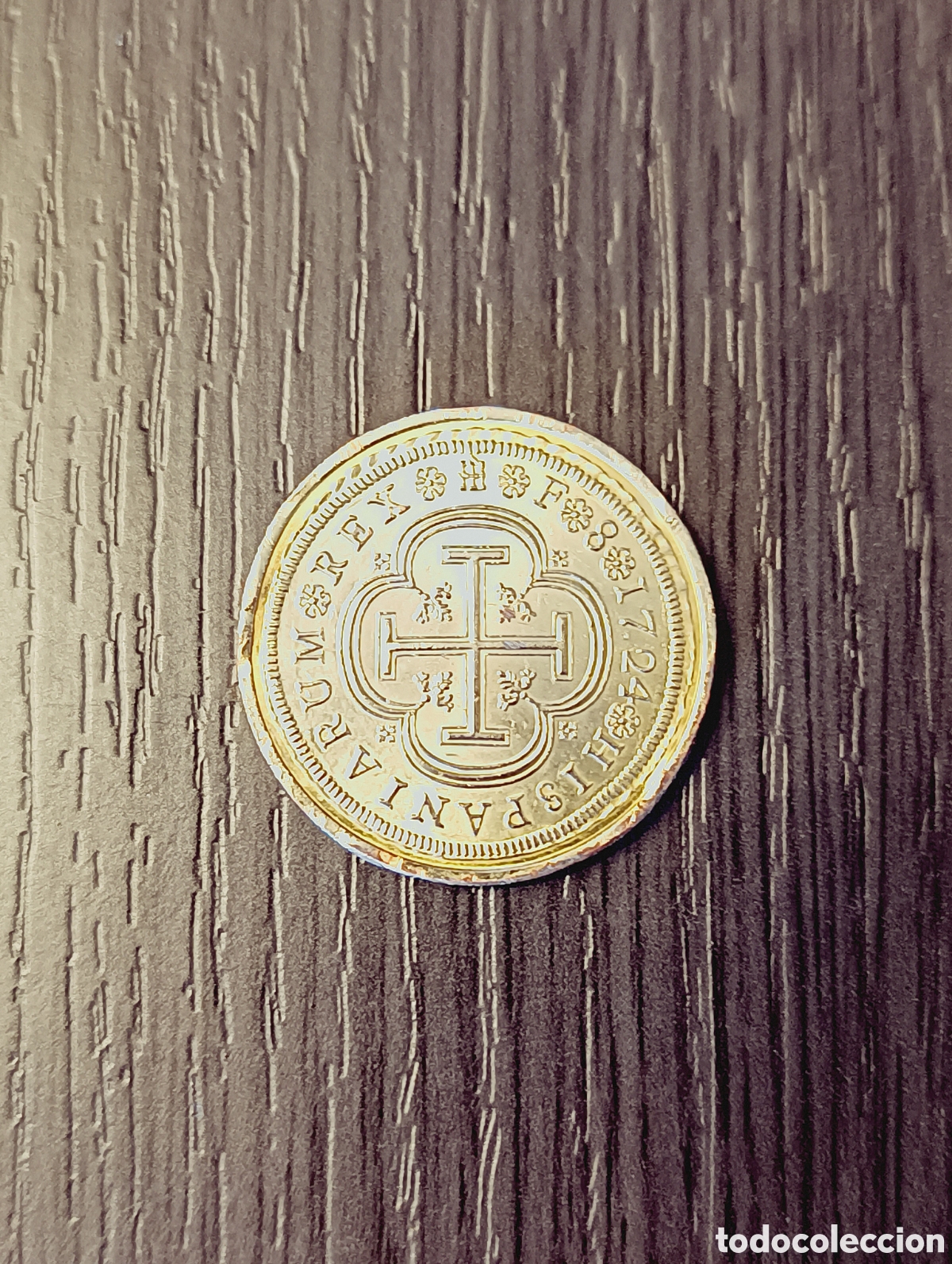Monedas de Espa&ntilde;a: R&eacute;plica Moneda Antigua Luis I - Foto 2