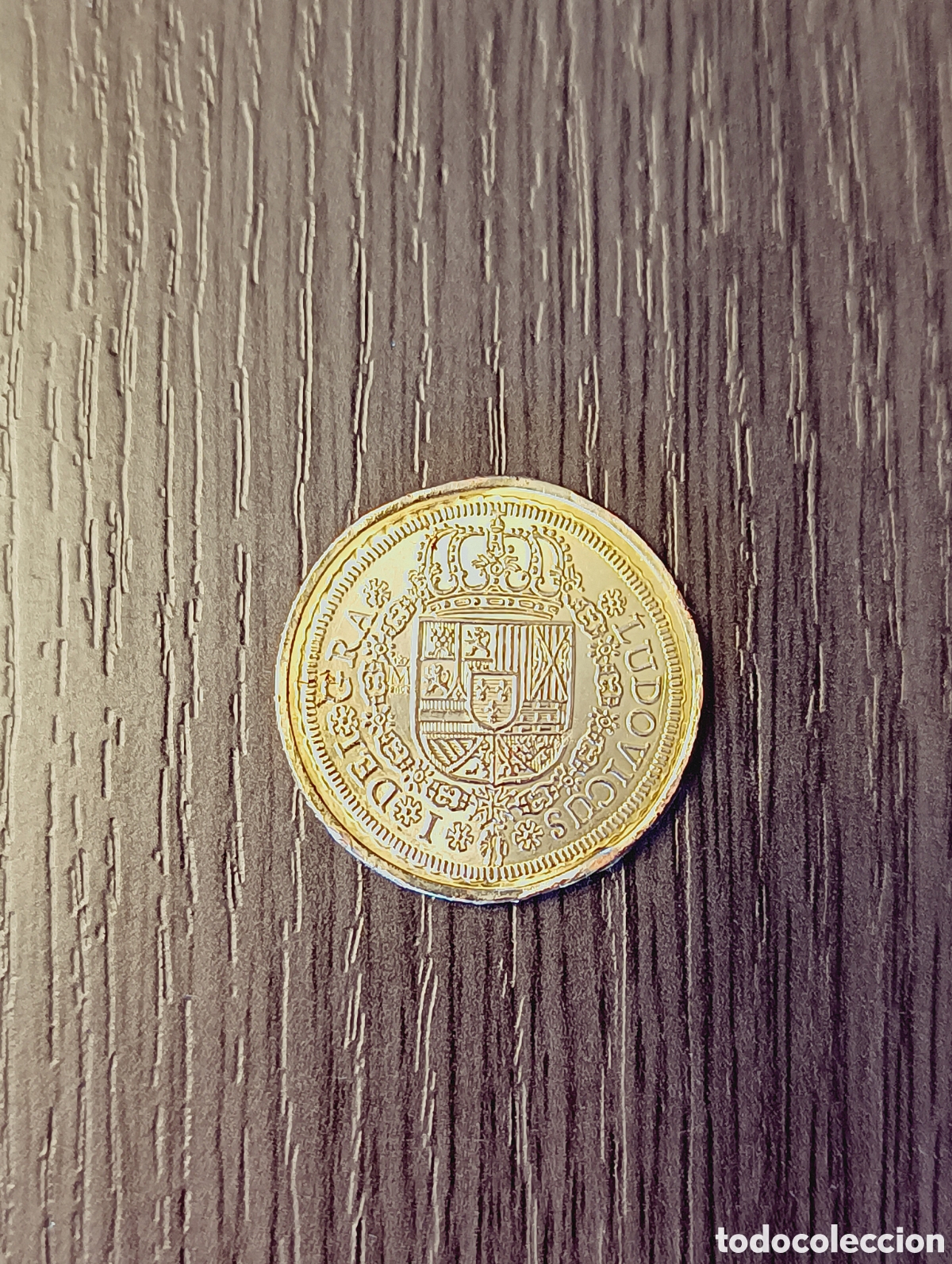 Monedas de Espa&ntilde;a: R&eacute;plica Moneda Antigua Luis I - Foto 1