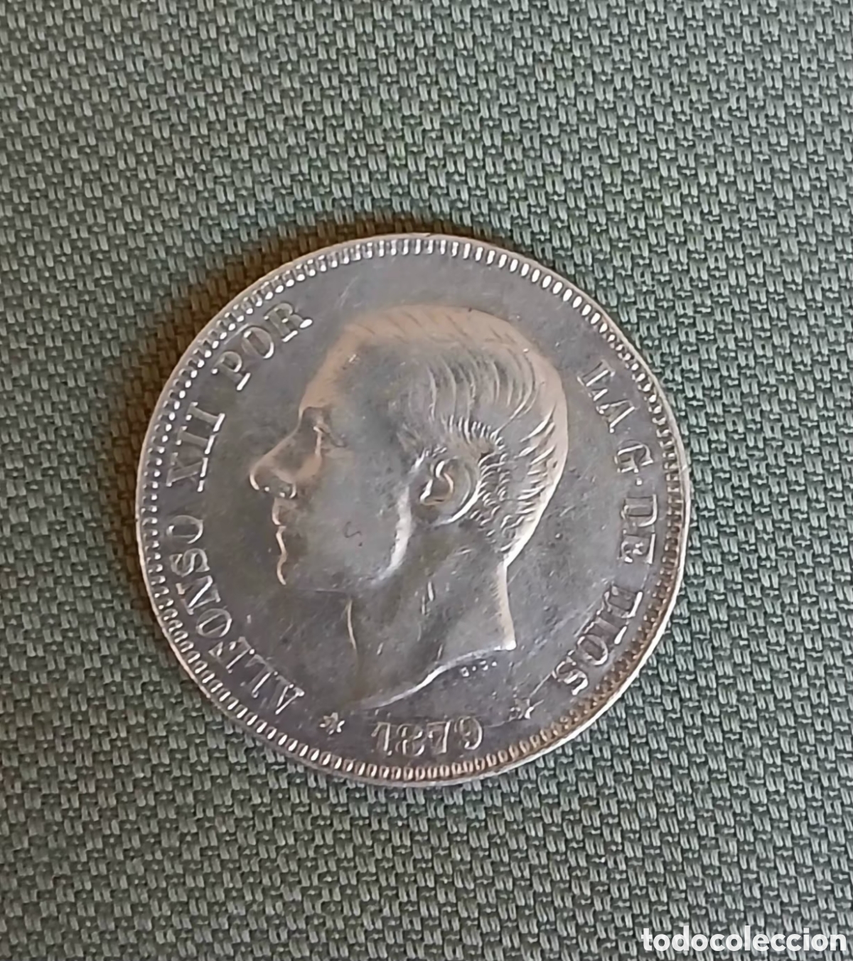 Monnaies d'Espagne: LA PRIMERA DOS PESETAS DE PLATA DE ALFONSO XII 1879