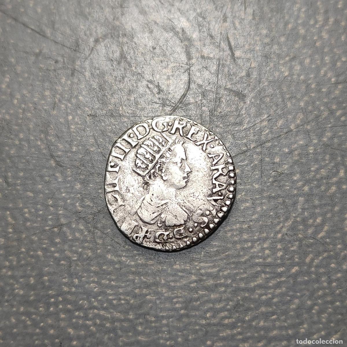 Monedas de Espa&ntilde;a: IMPERIO ESPA&Ntilde;OL ITALIA NAPOLES FELIPE III 1/2 CARLINO S/F MBC